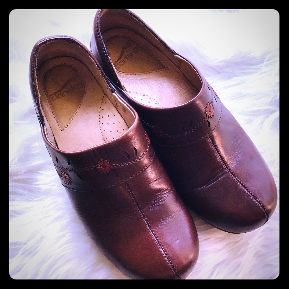 Dansko leather clog Lireai ~ eu40/us10